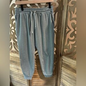 Vuori Performance Halo Knit Joggers Light Sage Green Color